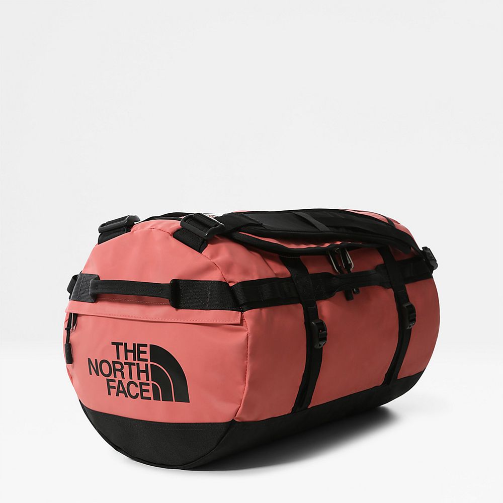 The North Face Duffel Bag Mens Australia - The North Face Base Camp - Small Rose / Black (HCR-374859